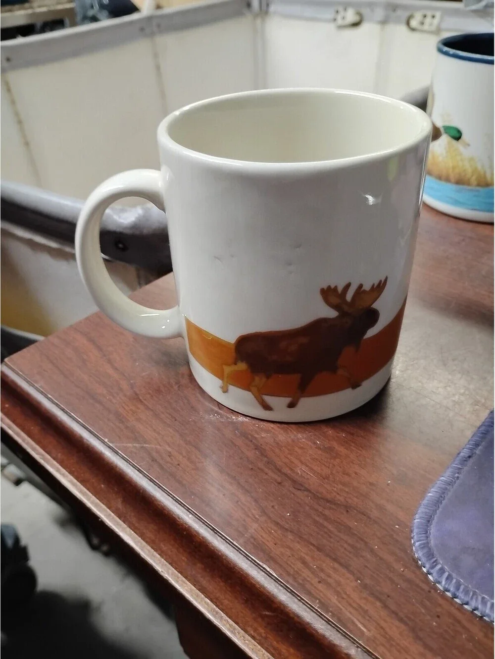Otagiri Japan Moose Calf Coffee Tea Mug Cup